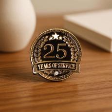 25 Years of Service Lapel Pin - Corporate Gifts