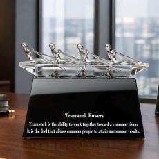 Teamwork Rowers Executive Sculpture - Client Gifts