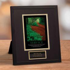 Service Path Framed Award - Client Gifts
