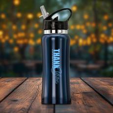 Thanks for All You Do Flip-Top 16oz Water Bottle - Employee Gifts Under $10