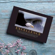 Excellence Eagle Greeting Cards (25 Pack) - Corporate Gifts