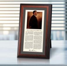 Lombardi Framed Desktop Print - Office Supplies