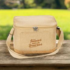 Blossom Cork Lunch Bag Eco Gift - Employee Gifts Under $10