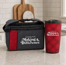 Making a Difference Puffer Lunch Gift Set - Client Gifts
