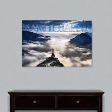 Make It Happen Mountain Motivational Art - Corporate Gifts