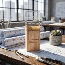 Eco Tower Acrylic Award - Awards & Recognition