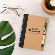 Eco Spiral Notebook Appreciation Gift - Welcome Gifts