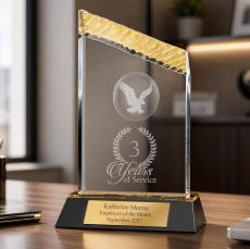 Eagle Iceberg Acrylic Award - Acrylic Awards
