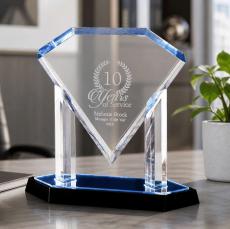 Blue Platinum Performance Acrylic Award - Awards & Recognition