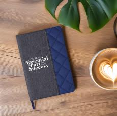 Essential Part Quilted Notebook & Pen - Notebooks