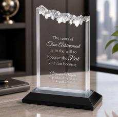 Silver Summit Reflection Acrylic Award - Acrylic Awards