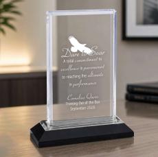 Silver Reflection Acrylic Award - Acrylic Awards