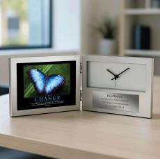 Change Butterfly Desk Clock - Clocks