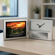 Essence of Destiny Desk Clock - Retirement Gifts