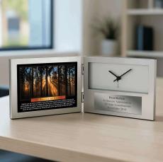 Essence of Growth Desk Clock - Retirement Gifts