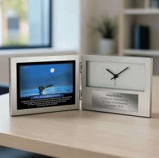 Essence of Spirit Desk Clock - Retirement Gifts