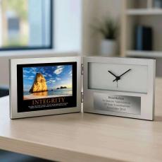 Integrity Cathedral Rock Desk Clock - Clocks
