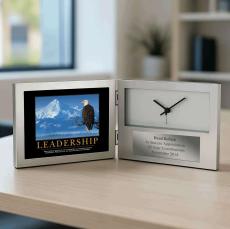 Leadership Eagle Desk Clock - Clocks