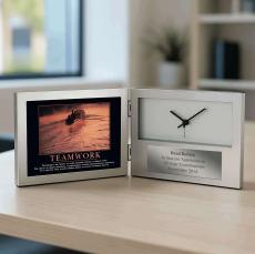 Teamwork Rowers Desk Clock - Clocks