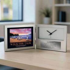 Walk The Talk Desk Clock - Clocks
