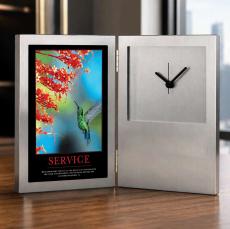 Service Hummingbird Desk Clock - Clocks