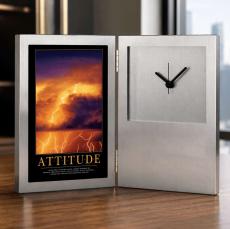 Attitude Lightning Desk Clock - Clocks