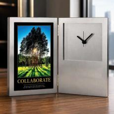 Collaborate Grove Desk Clock - Retirement Gifts