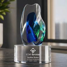 Concept Art Glass Award - Executive Sculptures