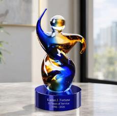 Samaritan Art Glass Award - Leadership Awards