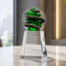 Valonia Art Glass Award - Glass Trophies