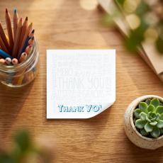 Thank You Praise Pad Sticky Notes - Employee Gifts Under $10