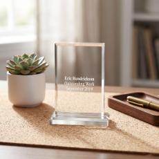 The Napoleon Crystal Award - 2.75" - Appreciation Tokens