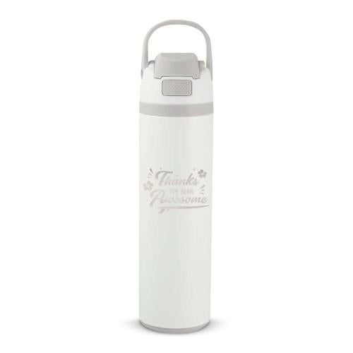 Corporate Gifts - Drinkware - Water Bottles - Wallie Flip-Top 24oz Tumbler