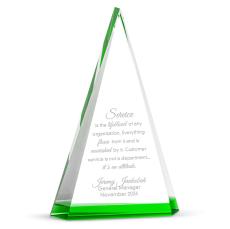 Pyramid Foundational Crystal Award - New Products