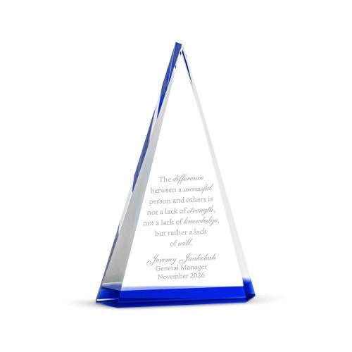 Awards & Recognition - Crystal Awards - Pyramid Foundational Crystal Award