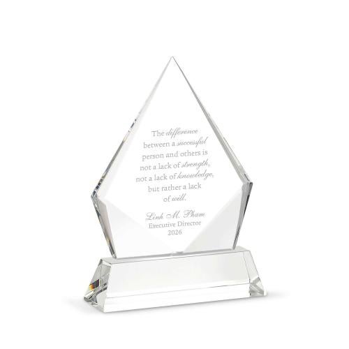Pointe Executive Crystal Award