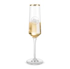 Gold Rimmed Champagne Flute - Executive Gifts