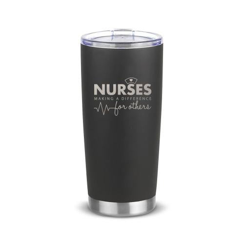 Nurses Appreciation Personalized Gift 20oz. Stainless Steel Tumbler Corporate Gifts - Nurses Gifts - Nurses Appreciation Personalized Gift 20oz. Stainless Steel Tumbler