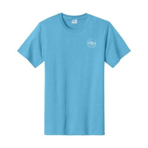 Essential Short Sleeve Cotton Tee Corporate Gifts - Apparel - Essential Short Sleeve Cotton Tee