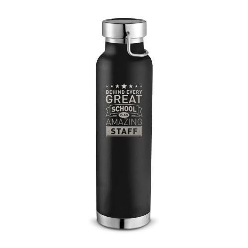 Corporate Gifts - Drinkware - Vacuum Insulated - Canteens & Canisters - Personalized Teacher Appreciation 22oz. Canister