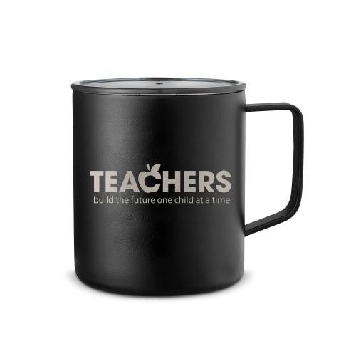 Teachers Appreciation 14oz Stainless Steel Camp Mug Corporate Gifts - Drinkware - Vacuum Insulated - Camp & Travel Mugs - Teachers Appreciation 14oz Stainless Steel Camp Mug