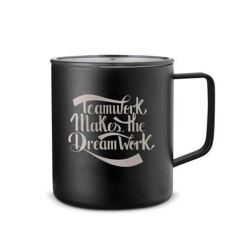 Motivational 14oz Stainless Steel Camp Mug Corporate Gifts - Drinkware - Vacuum Insulated - Camp & Travel Mugs - Motivational 14oz Stainless Steel Camp Mug