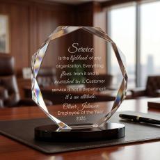Gem Executive Crystal Award - Crystal Awards