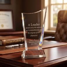 Peak Executive Crystal Award - Crystal Awards