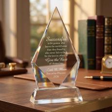 Pointe Executive Crystal Award - Crystal Awards