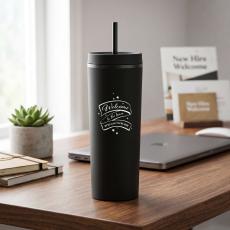 Onboarding Gift 18oz Eco Slim Tumbler - Welcome Gifts