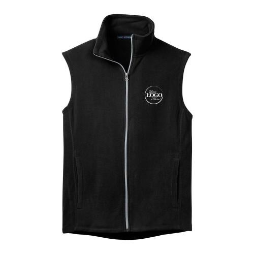 Custom Mens Essential Microfleece Vest Corporate Gifts - Apparel - Jackets - Custom Mens Essential Microfleece Vest