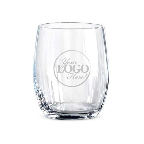 Custom Fluted 10oz On-the-Rocks Glass Corporate Gifts - Barware - Custom Fluted 10oz On-the-Rocks Glass