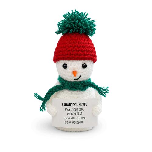 Corporate Gifts - Gift Accessories - Snowman Holiday Affirmable