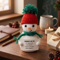 Snowman Holiday Affirmable - Stress Relievers